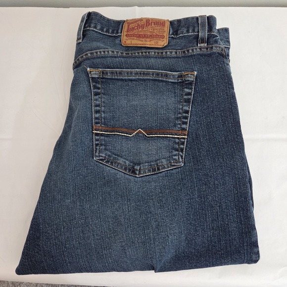 Lucky Brand Other - Lucky Brand Men's Jeans Straight 38 Blue Denim Classic Fit‎